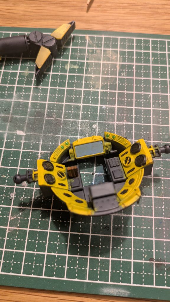 コクピットの塗り分けが楽しすぎた。