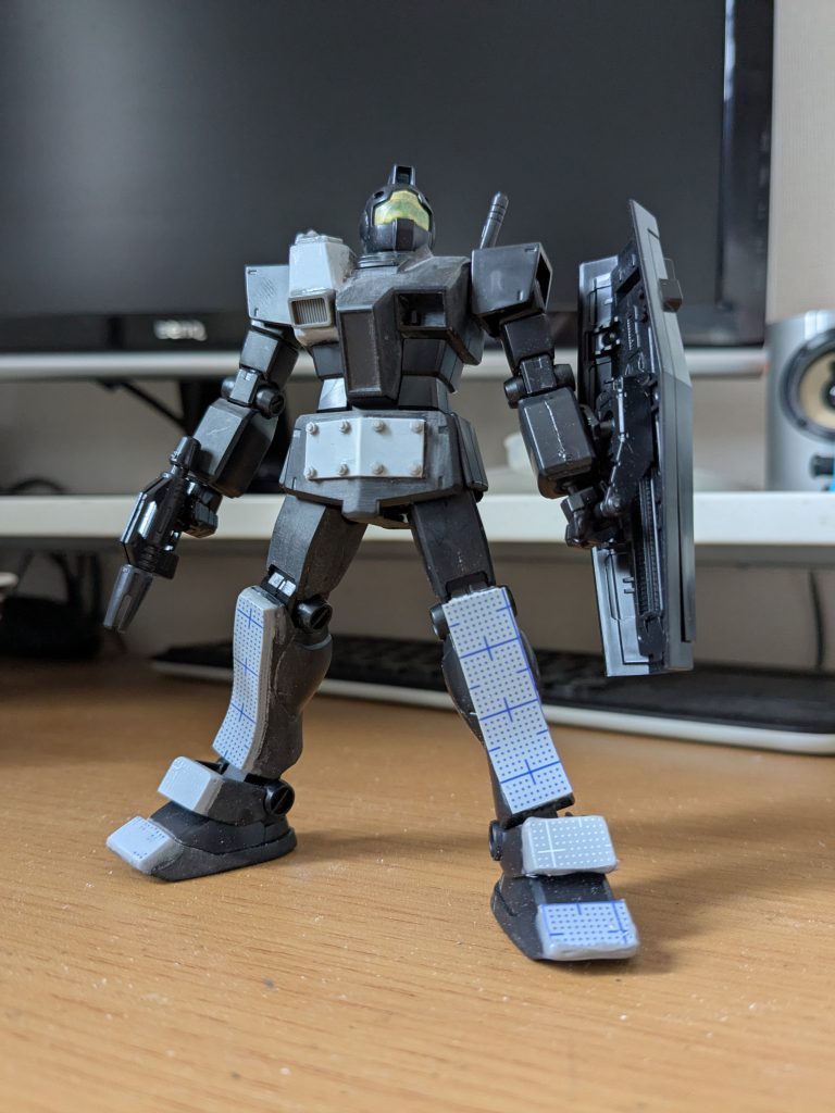 こんな雰囲気でこの段階では大砲はまだ手をつけてません…