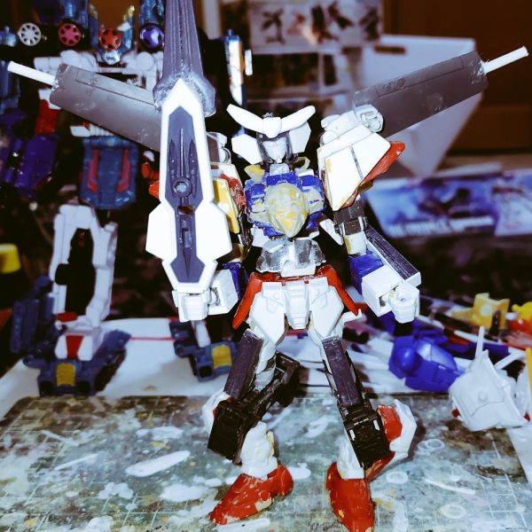 リアルモード用の武器パーツが完成しました。これでリアルモードに持たせるぞ。（2枚目）