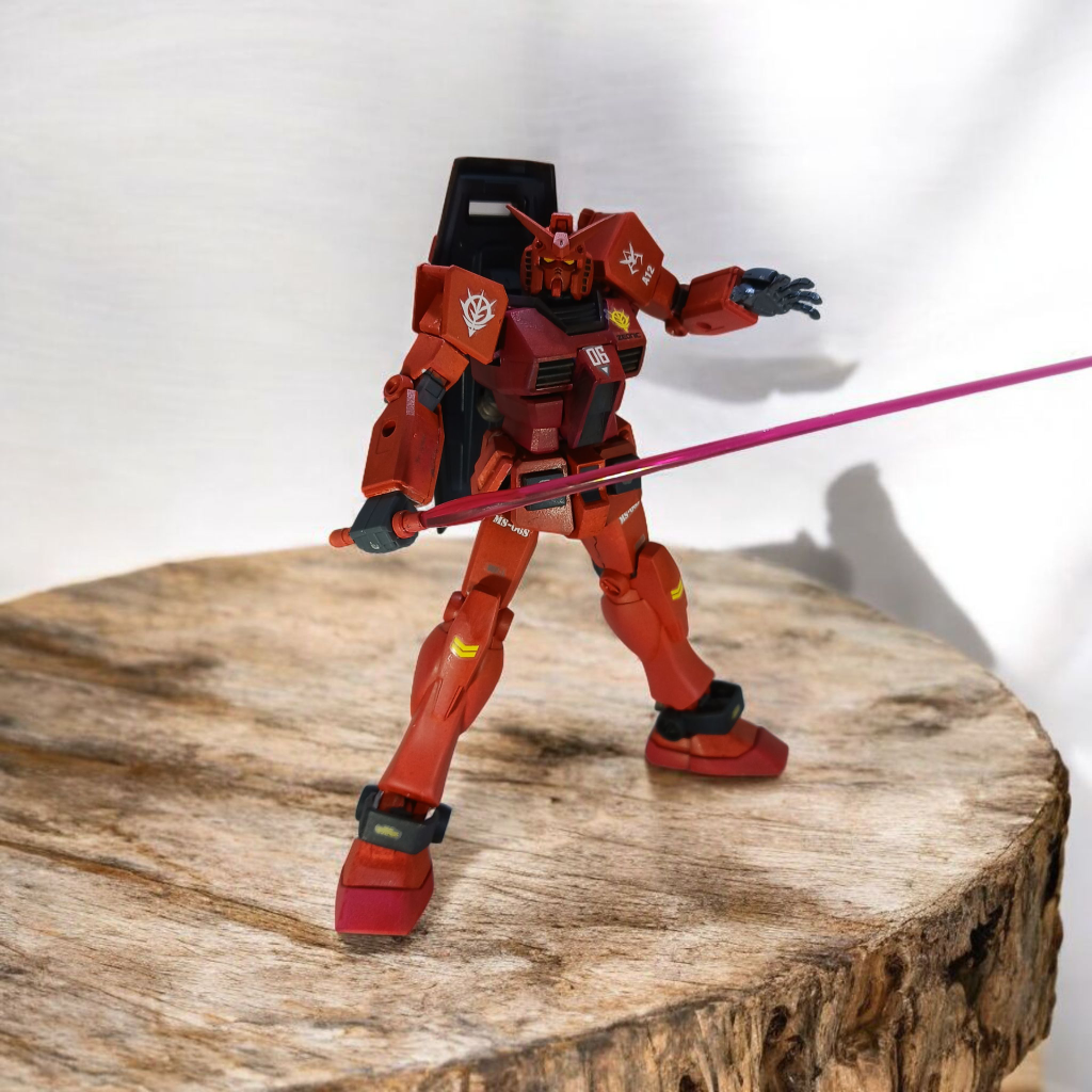 敵機体捕捉…サーベル抜刀シーン