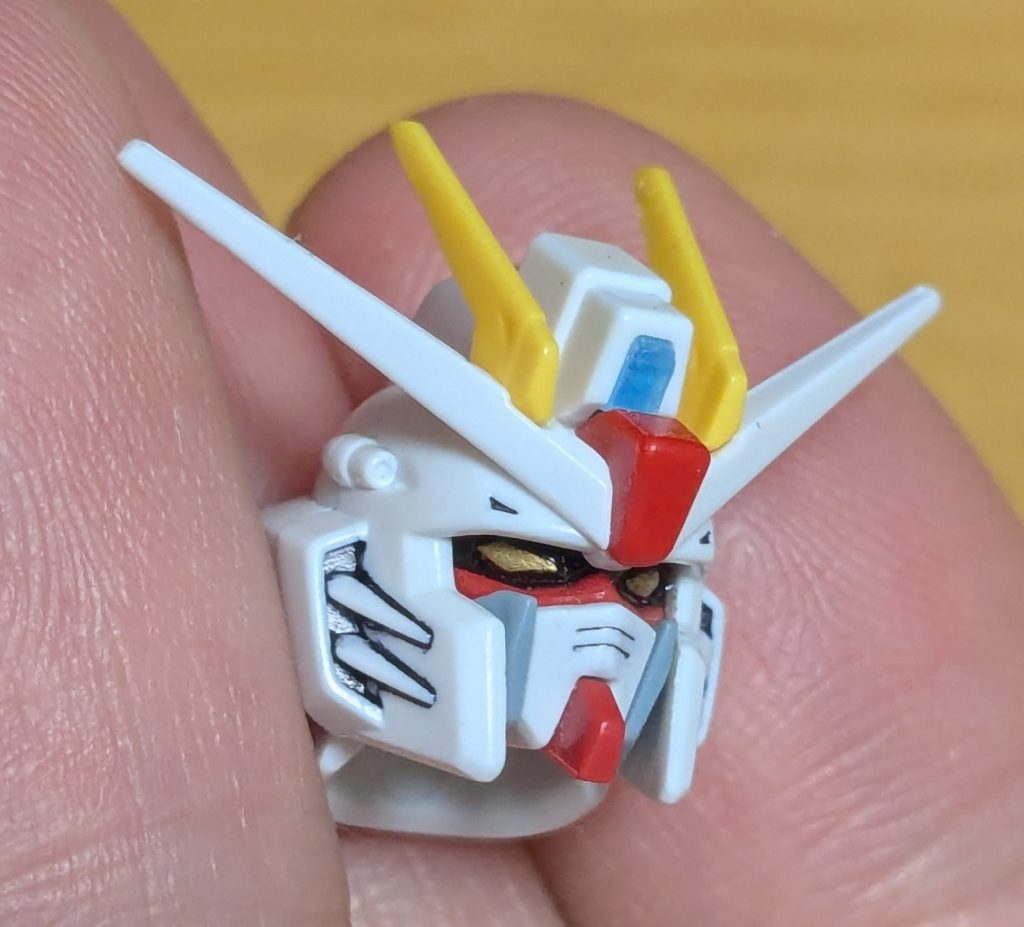 フリーダム歴代のフリーダムの顔を並べてみた。初代が好みかなあ