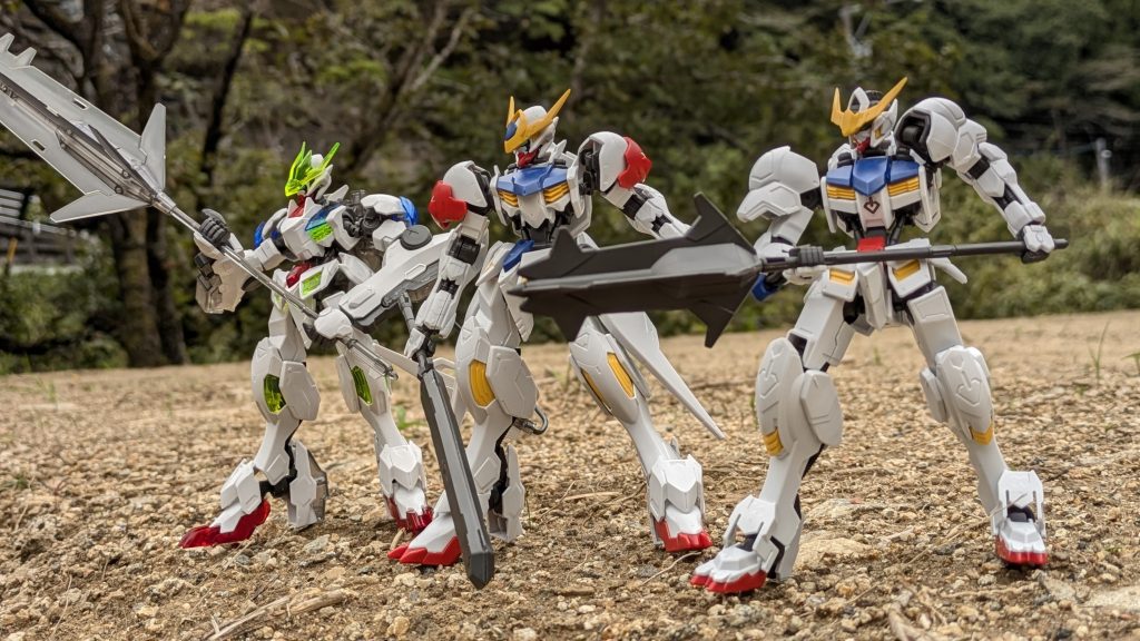 戦隊モノみたいな構図になりました笑