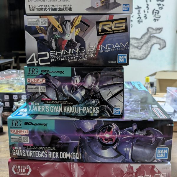 ガンダムベースで多数の被弾💥