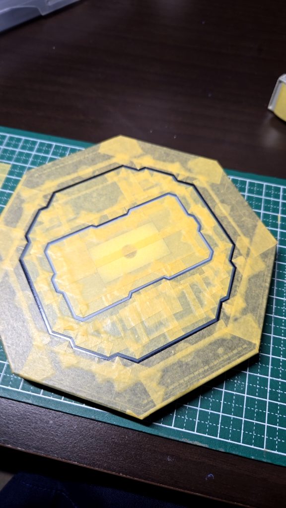 台座のマステ作業のお陰で、マステ好きになれた気がします。