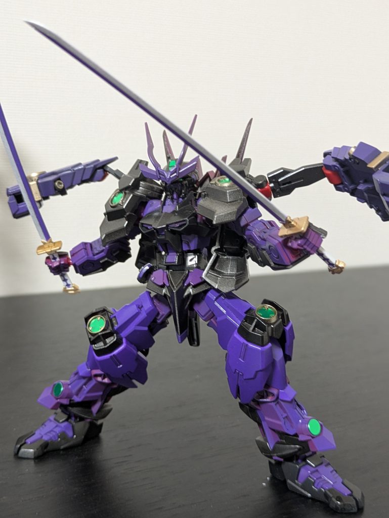 子どもと鬼滅の刃の映画を観たら‥刀塗りたくなりました(zaku-kao4)ただそれだけです。