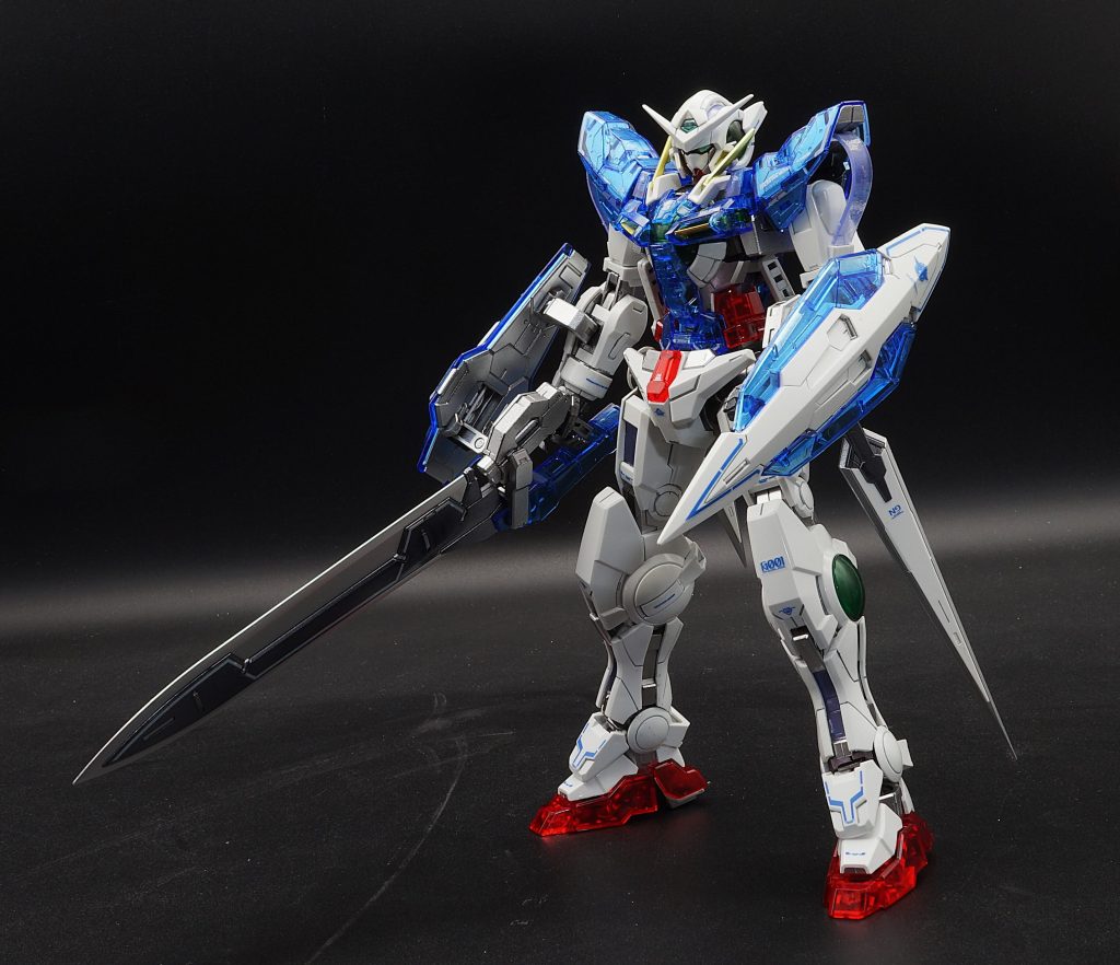 MGガンダムエクシアソリッドクリア内部塗装–4枚目/制作者：あるむ