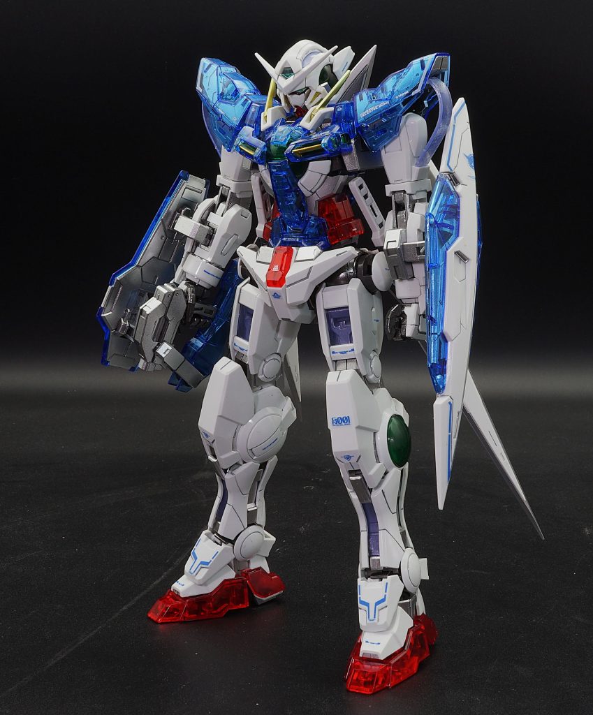 MGガンダムエクシアソリッドクリア内部塗装–2枚目/制作者：あるむ