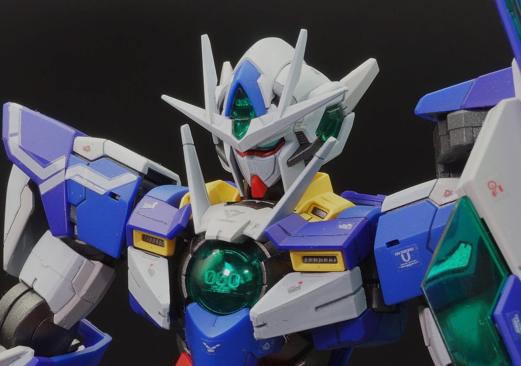 MG ダブルオークアンタ　全塗装–3枚目/制作者：あるむ