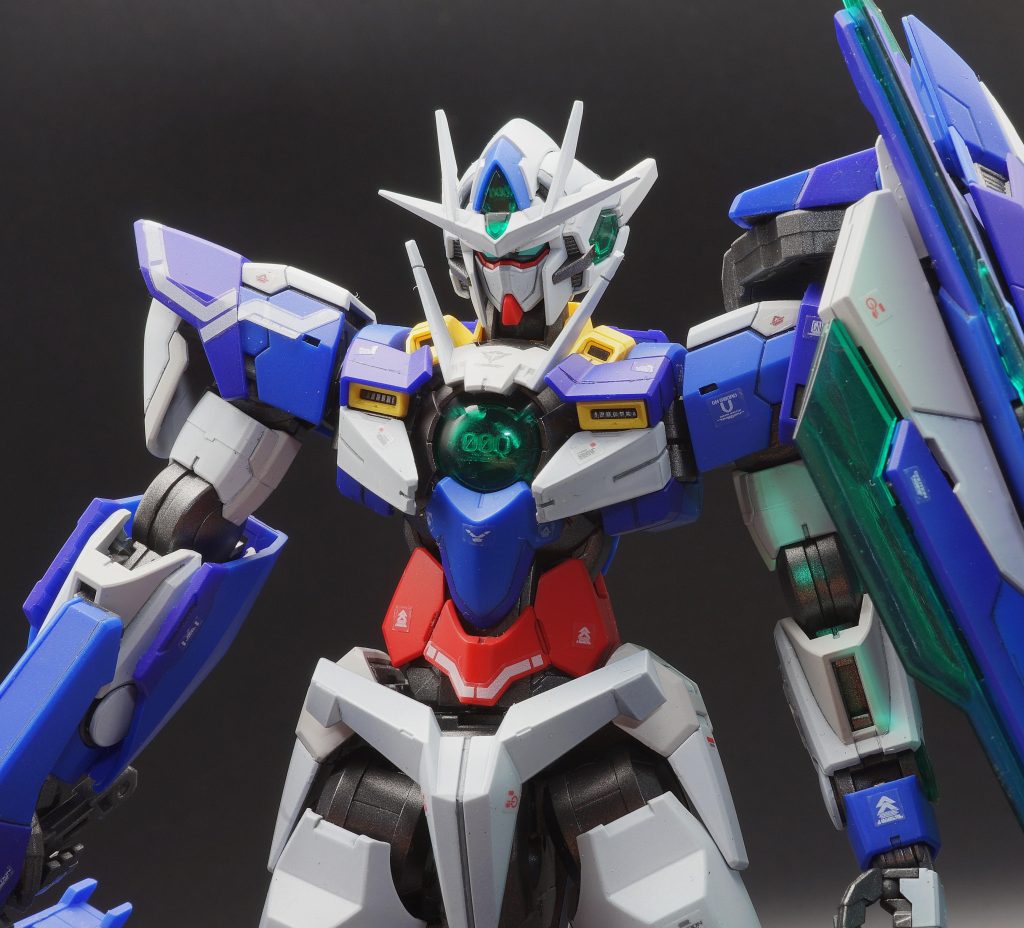 MG ダブルオークアンタ　全塗装–2枚目/制作者：あるむ