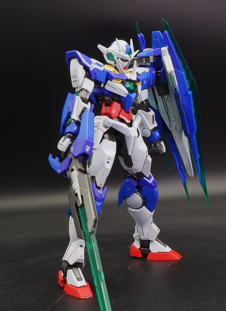 MG ダブルオークアンタ　全塗装–5枚目/制作者：あるむ