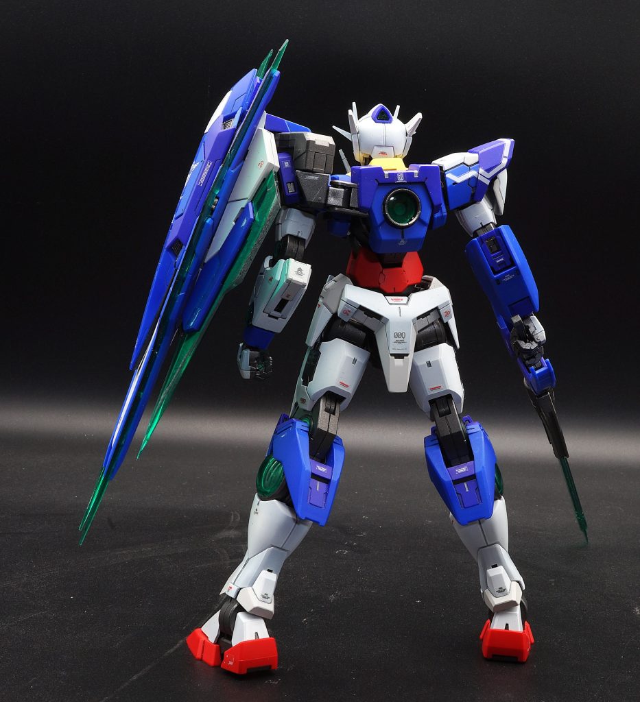 MG ダブルオークアンタ　全塗装–4枚目/制作者：あるむ