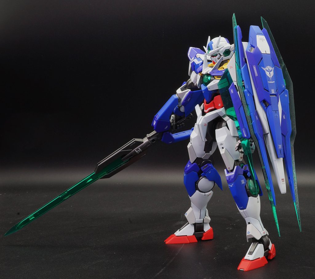 MG ダブルオークアンタ　全塗装–3枚目/制作者：あるむ