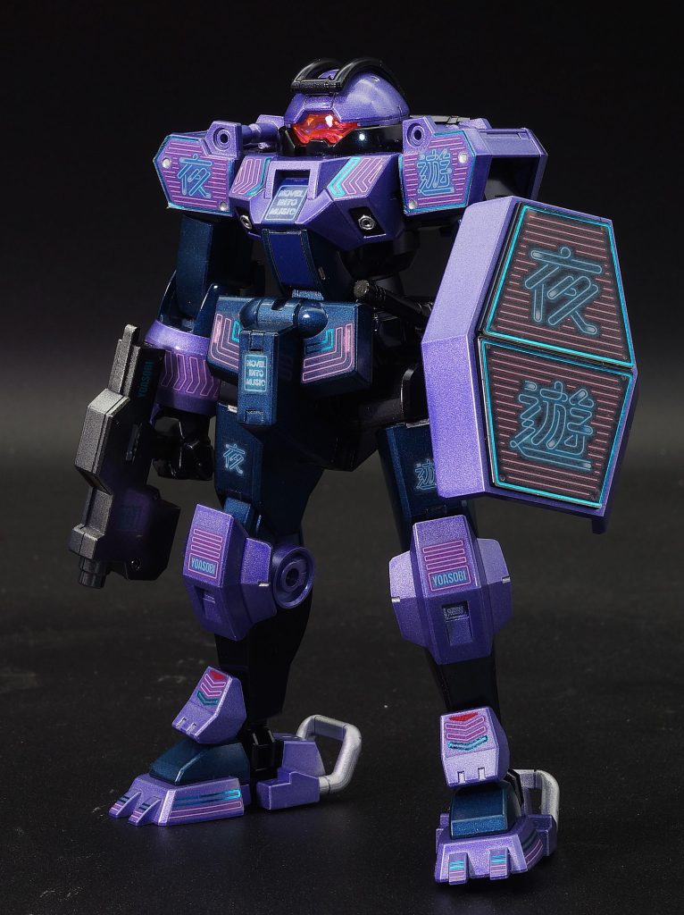 HG　デミトレーナー（YOASOBIコラボver.）メタリック塗装–2枚目/制作者：あるむ