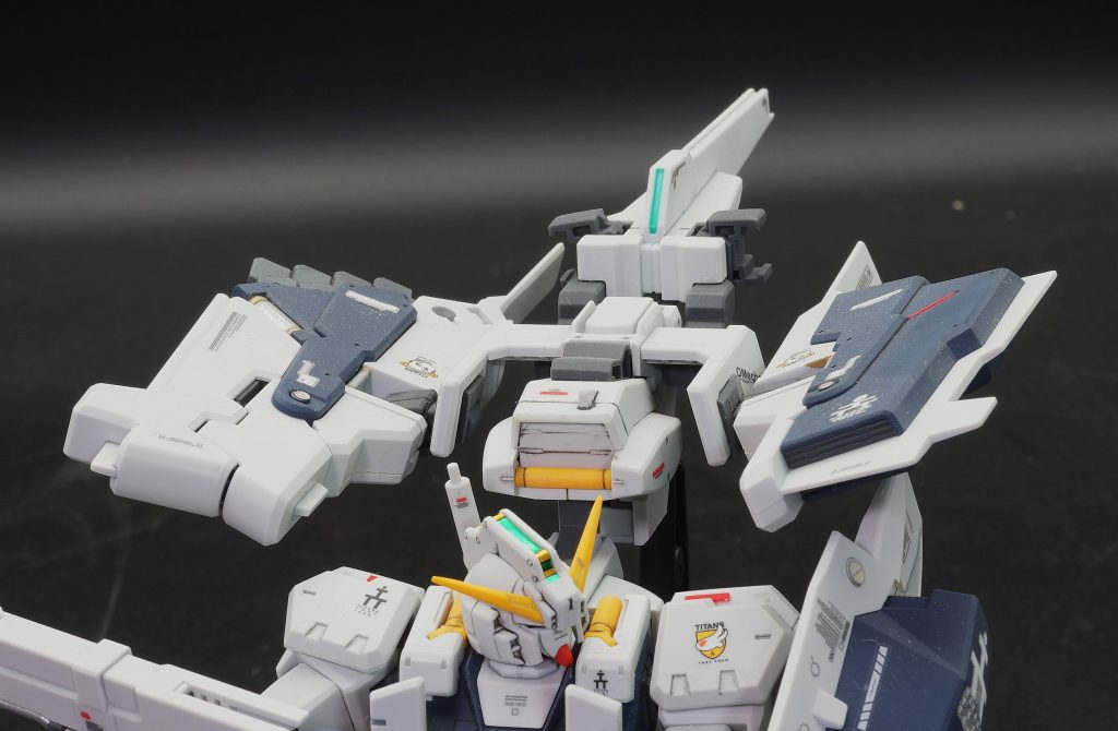 HGヘイズル改＆Gパーツ（フルドド）–2枚目/制作者：あるむ