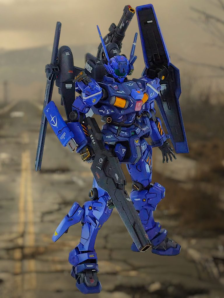 ソード&キャノンとてもヒロイックです(gundam-kao3)