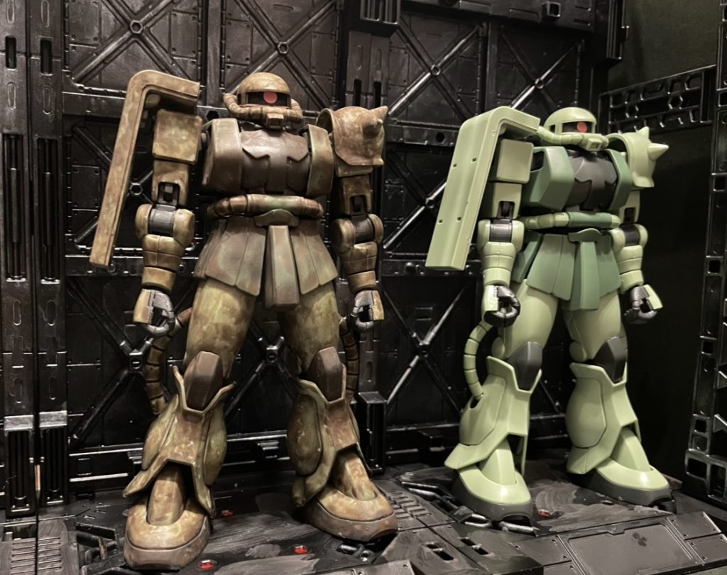 汚し過ぎかな？私はこれくらいが好きなのですが😊