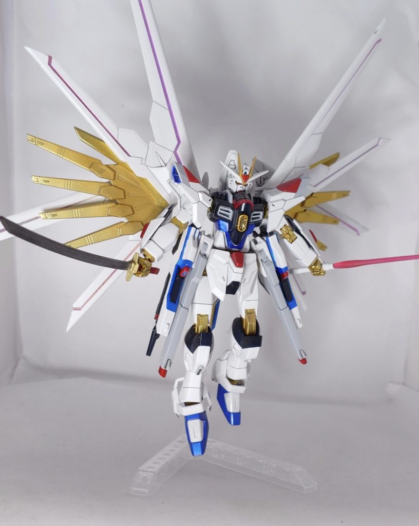【部分メタリック】HGマイティストライクフリーダムガンダム–5枚目/制作者：ライカ