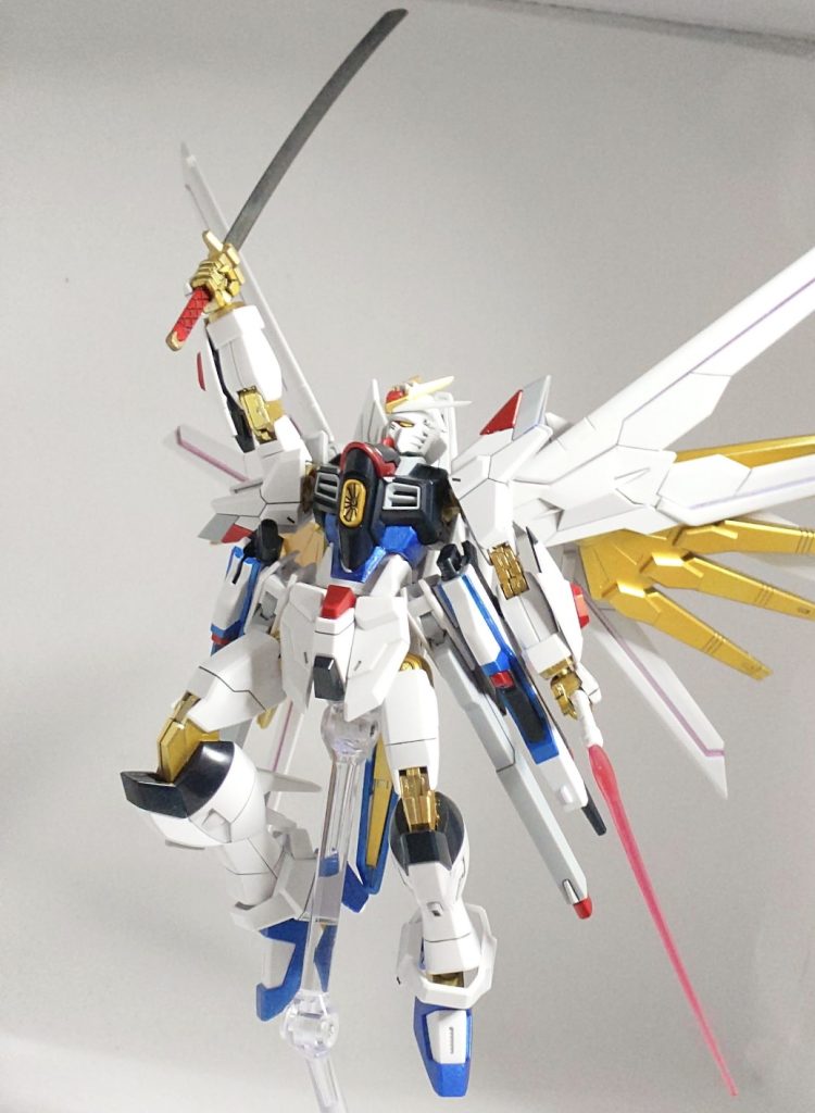 【部分メタリック】HGマイティストライクフリーダムガンダム–5枚目/制作者：ライカ