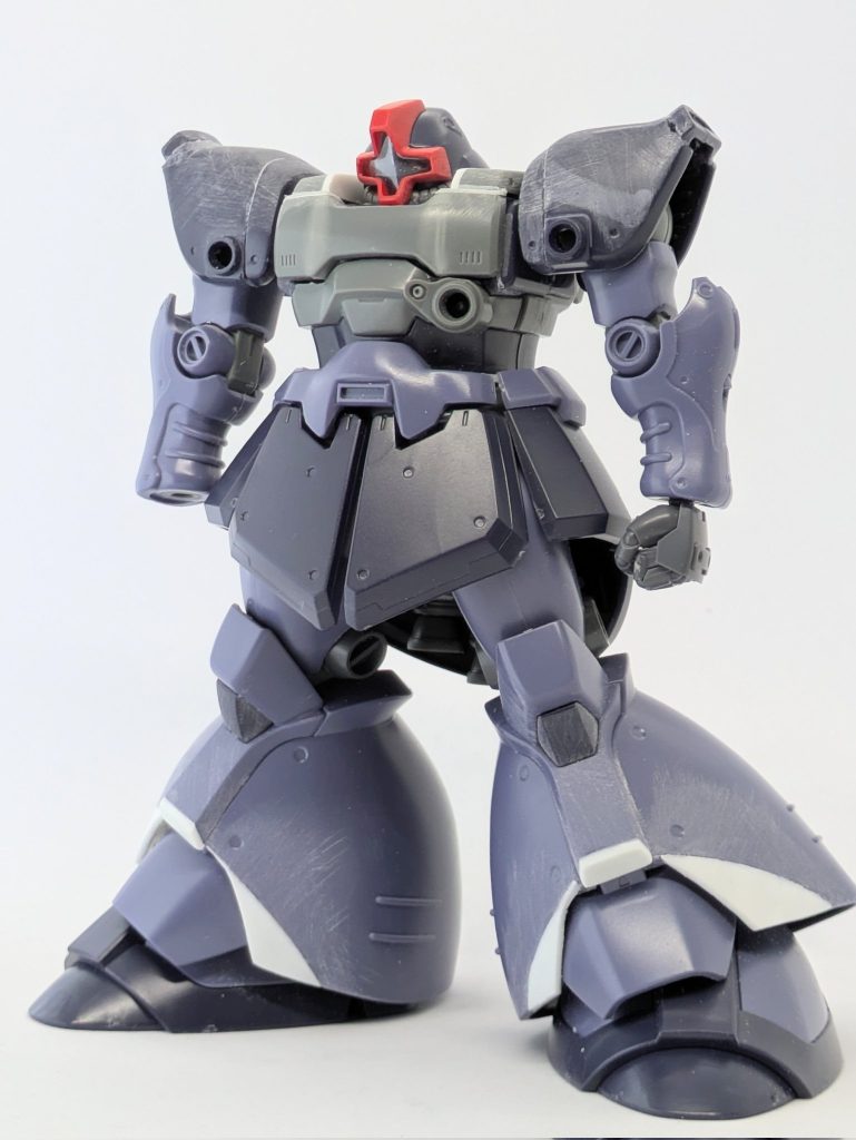 プロポーション工作がざっくり終わったところ。