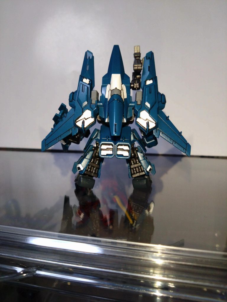 モビリティジョイント　リゼル（隊長機）–5枚目/制作者：基本筆塗り部分塗装仕様