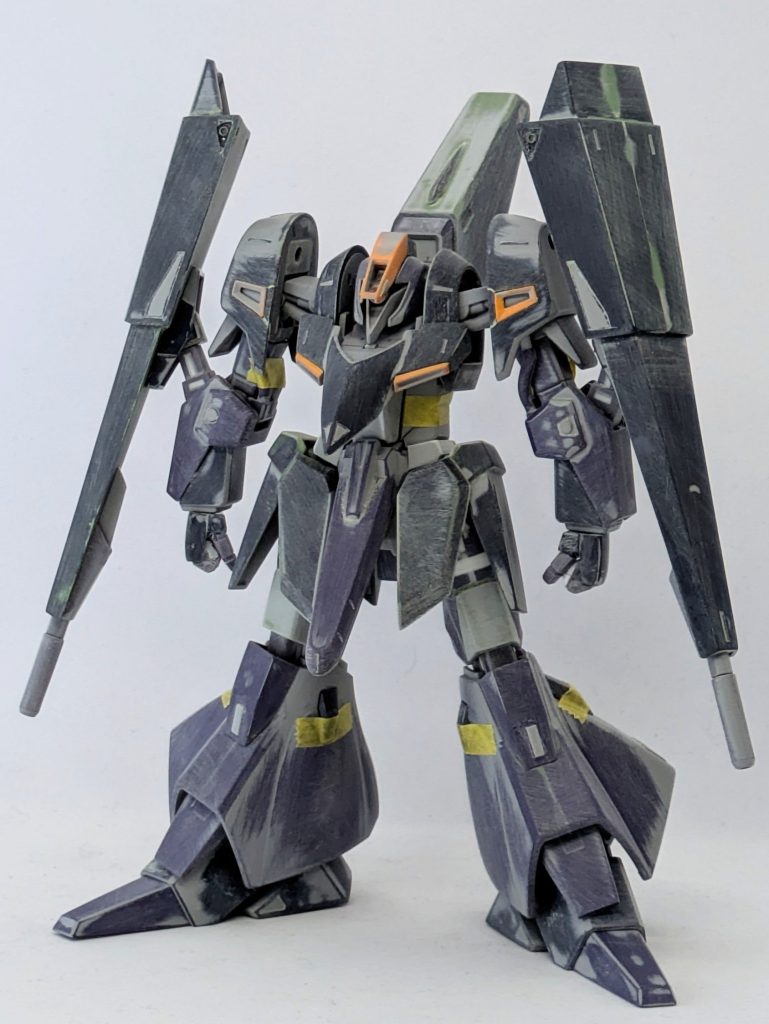 バインダーの改修を終え塗装目前。