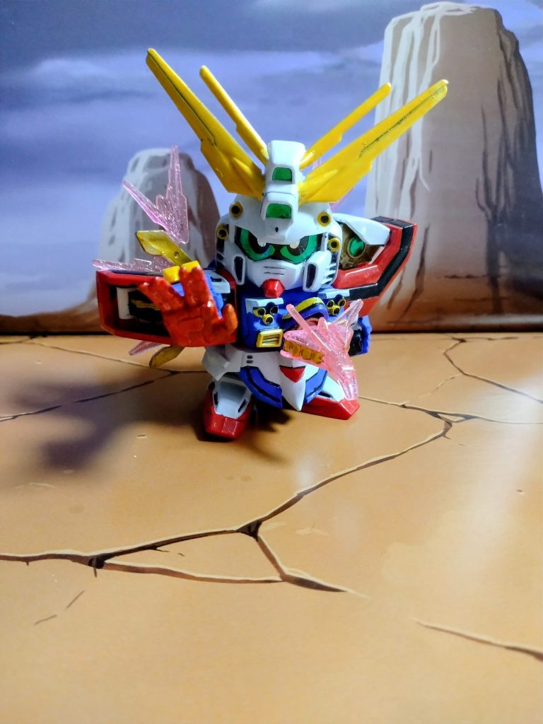 もちろん😆今回もGジェネシリーズのチカラでゴッドフィンガー🔥🔥