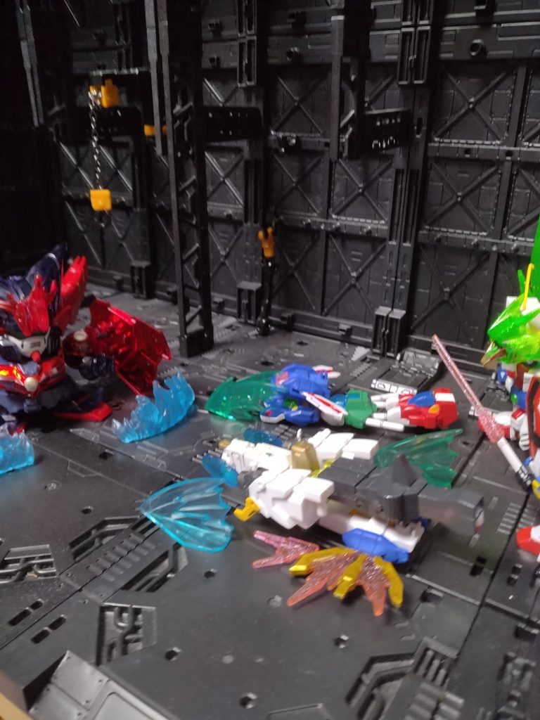 このシリーズは武器の合体が醍醐味だね〜😆😆