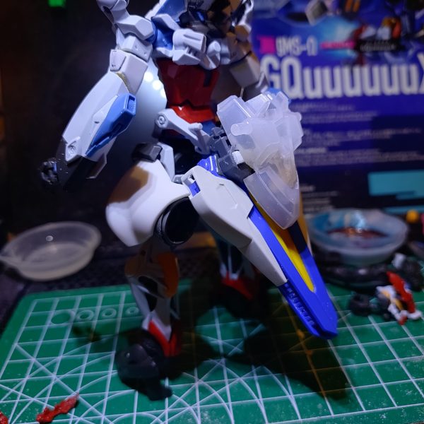 どー考えてもジークアクスコンに間に合わないジークアクスのようなナニカwww一時期あったマチュ＝ハマーン説からジークアクスに祝式の残骸をミキシングして製作中(・ω・｀)（7枚目）