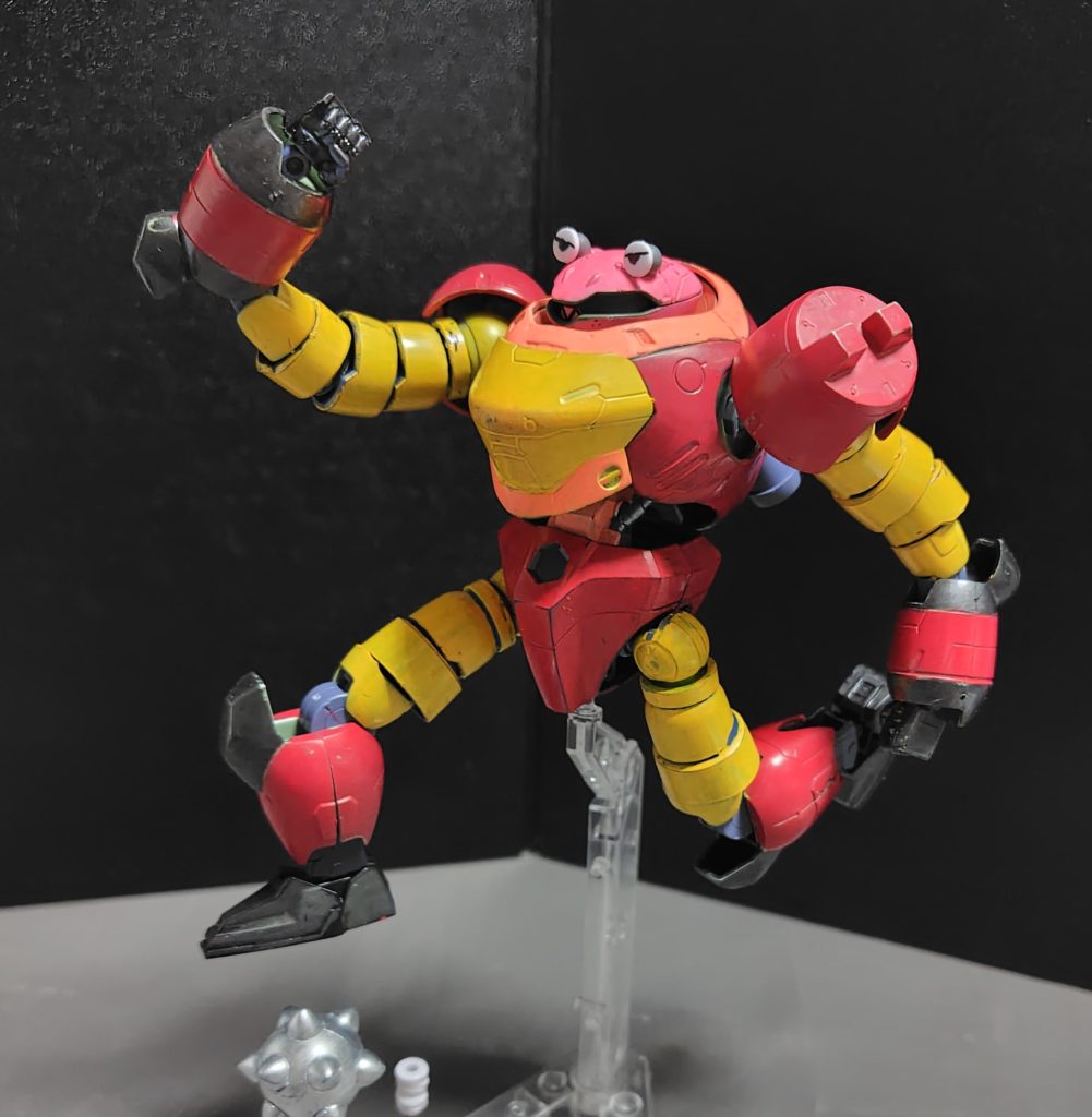 運動性？元のマンロディより低いよ。でも馬力に関してはマンロディより高いぞ。