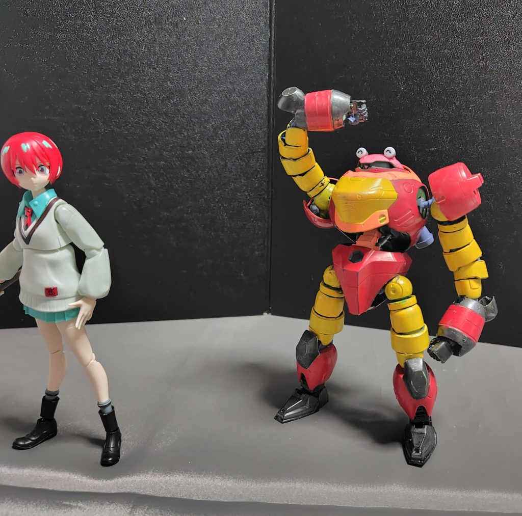 ボスボロットは可愛い子ちゃんに弱い。「お、あそこに可愛い子ちゃんがいるわね。声をかけてみようかしらん♪」