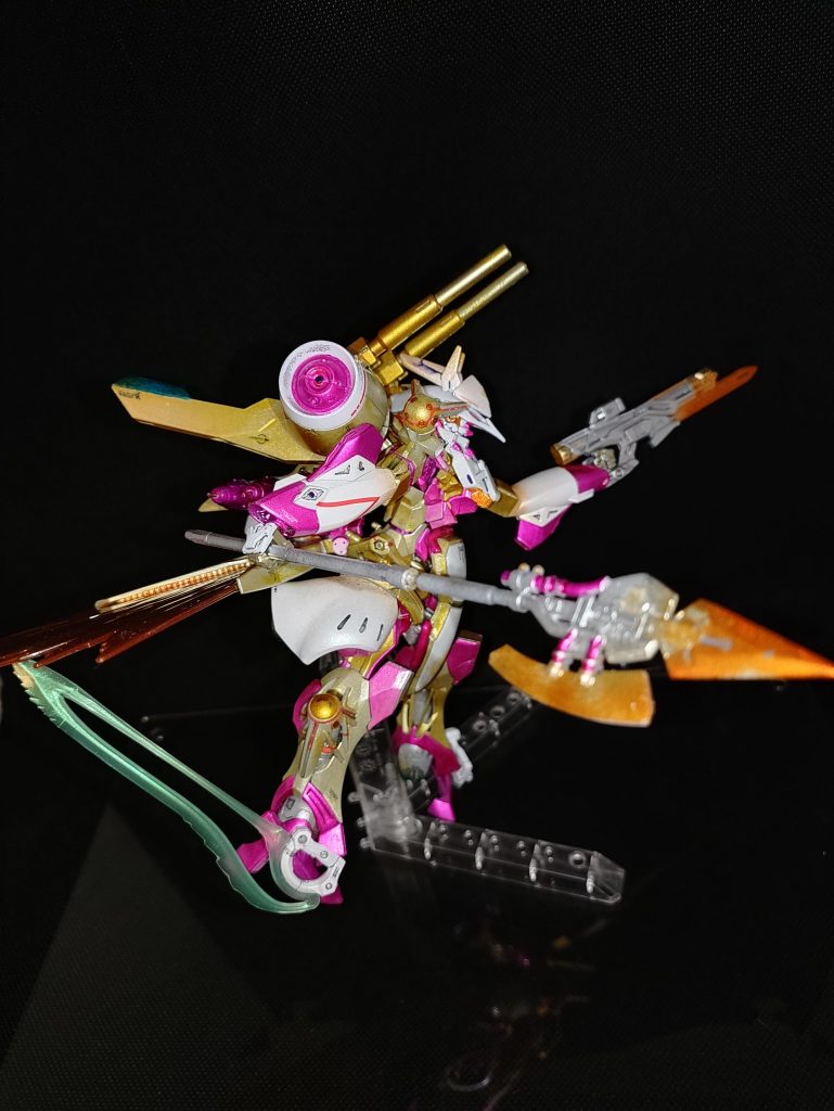 クランバトルじゃ目立ち過ぎて使えそうに無···くもないか、ジークアクスの時点で派手やし(笑)