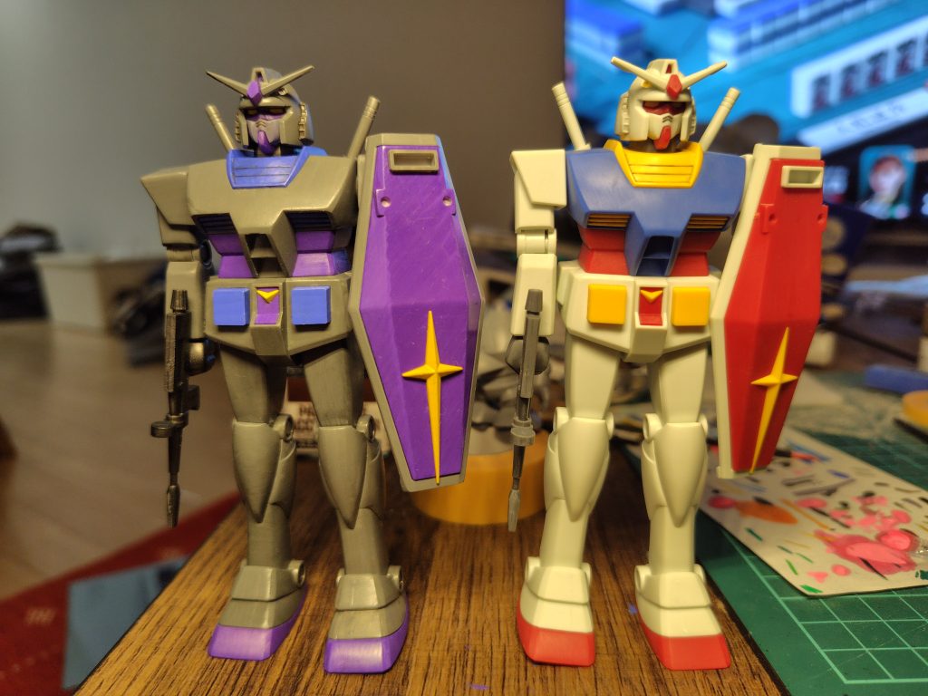 後はプロトタイプカラーも作って3体揃えたい😀