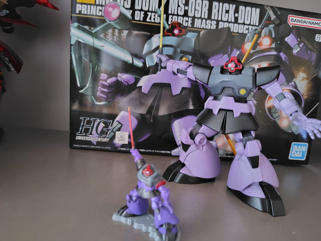 チョコサプドムと並べてジェットストリームアタック