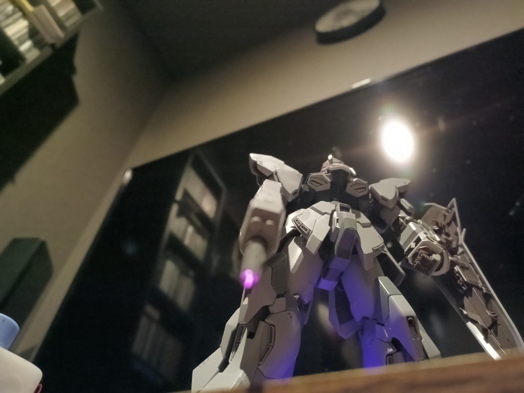 ビームライフル、ピンボケです😅💦💦💦