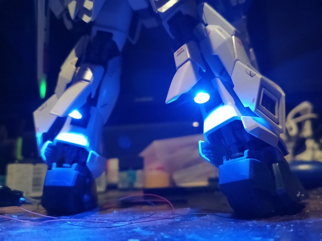 この時はバーニア全部ブルーでした☝️