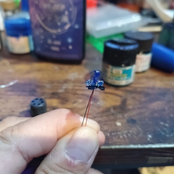 肩、バックパック、首からの配線は写真撮り忘れました😅💦（2枚目）