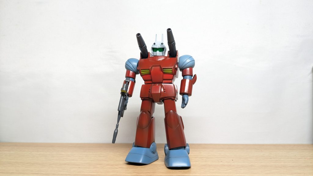 トップコート前。今回は半光沢のクリアーて仕上げました。