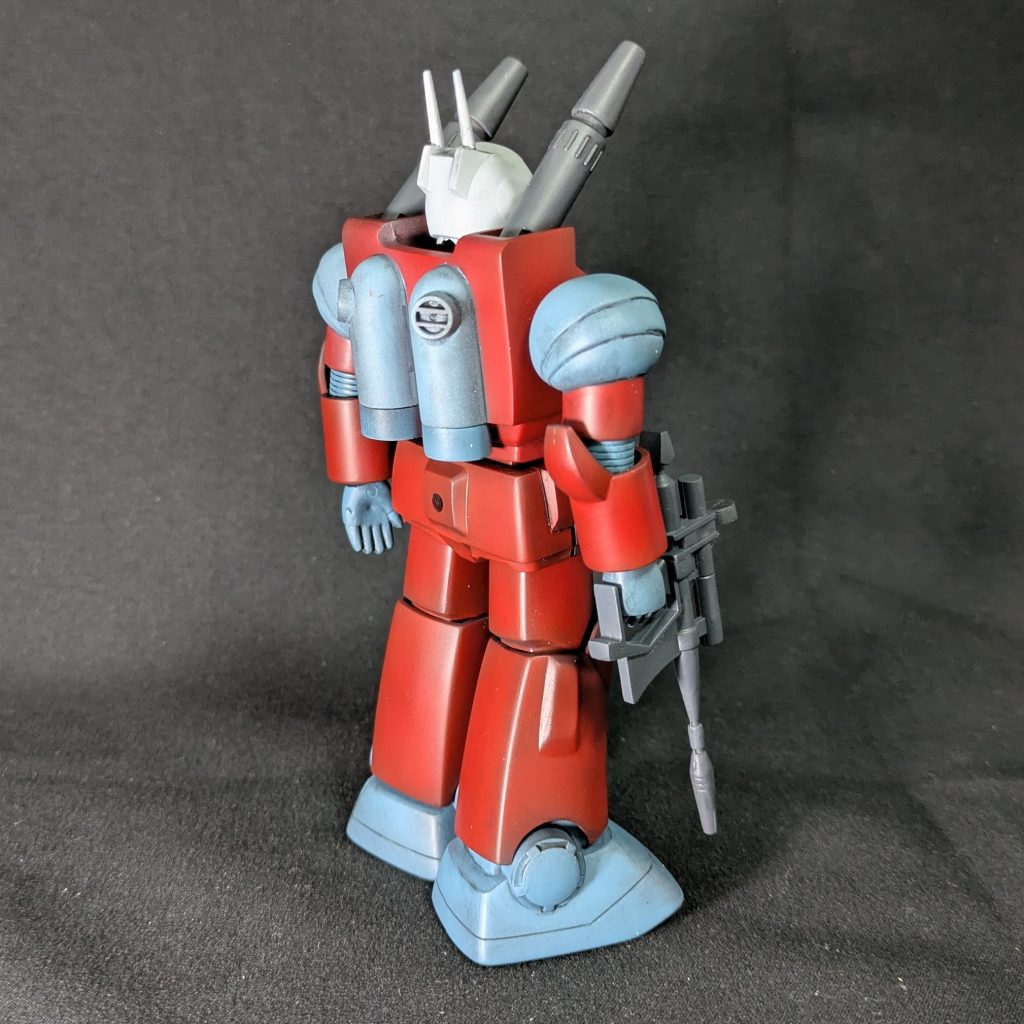 旧キット1/144ガンキャノン–2枚目/制作者：@yuunon_modeling