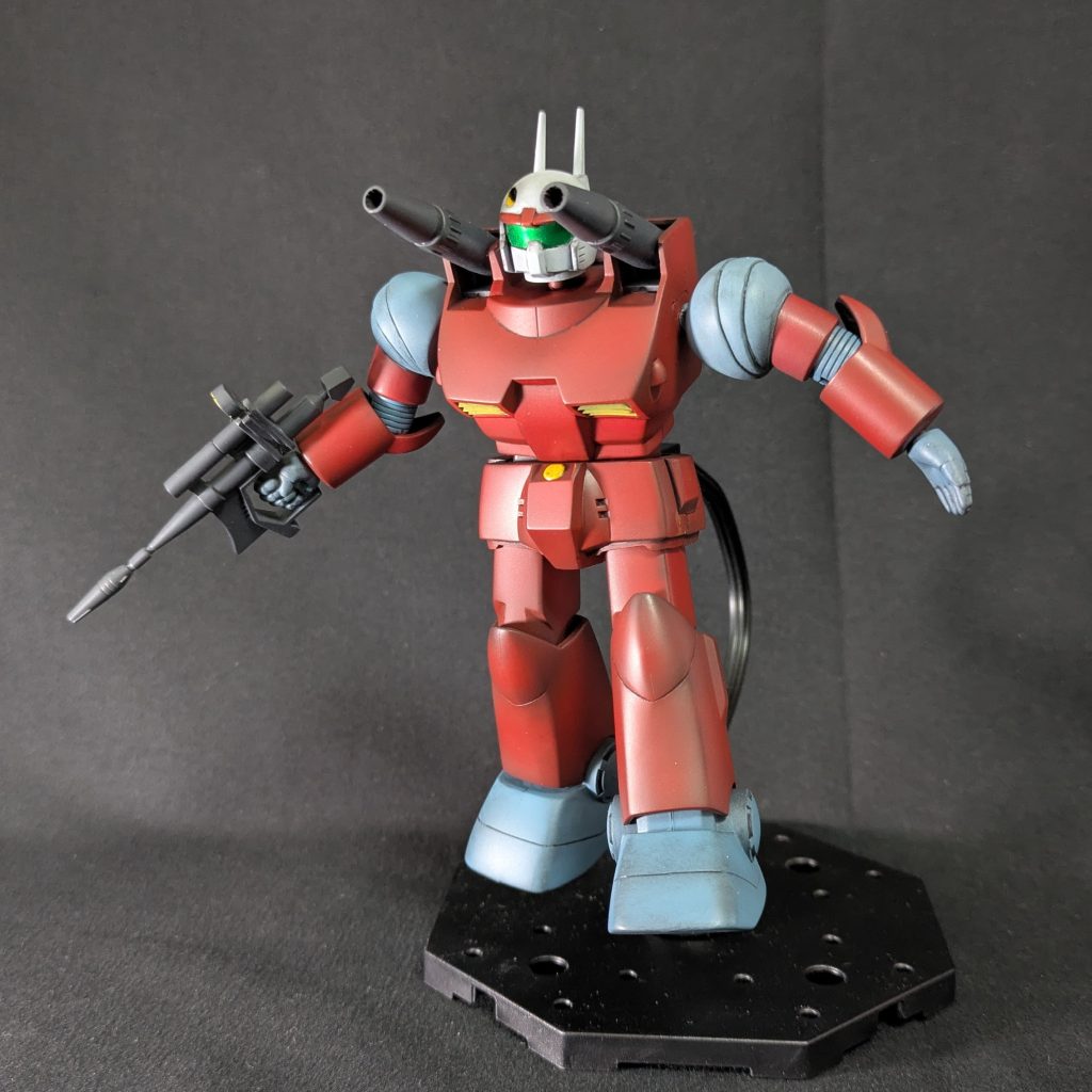 旧キット1/144ガンキャノン–6枚目/制作者：@yuunon_modeling