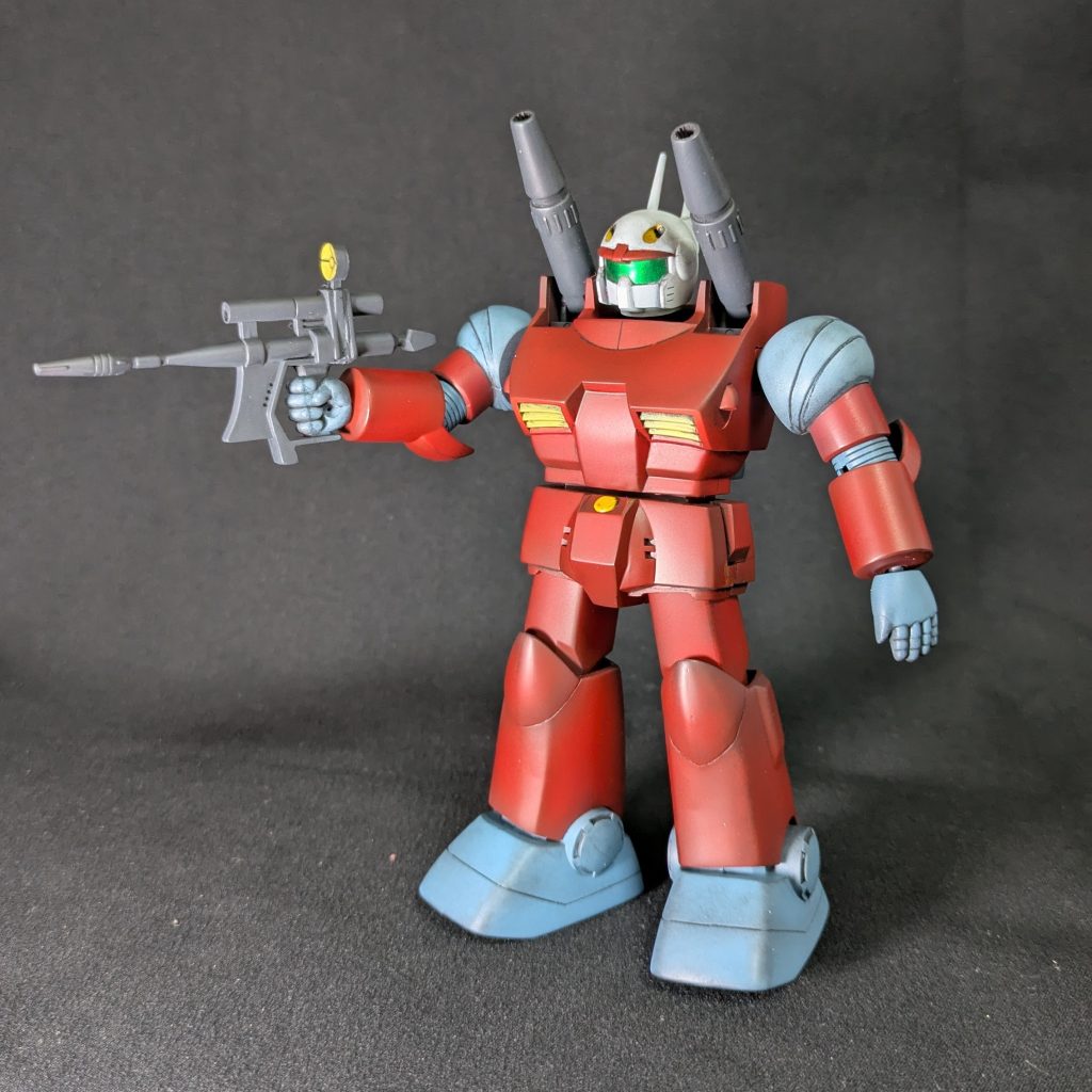 旧キット1/144ガンキャノン–3枚目/制作者：@yuunon_modeling