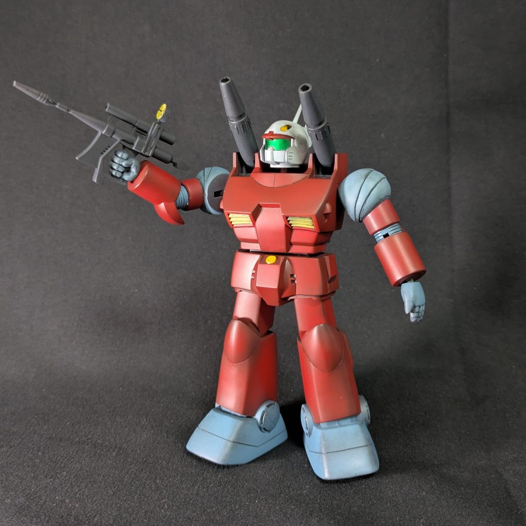 旧キット1/144ガンキャノン–4枚目/制作者：@yuunon_modeling