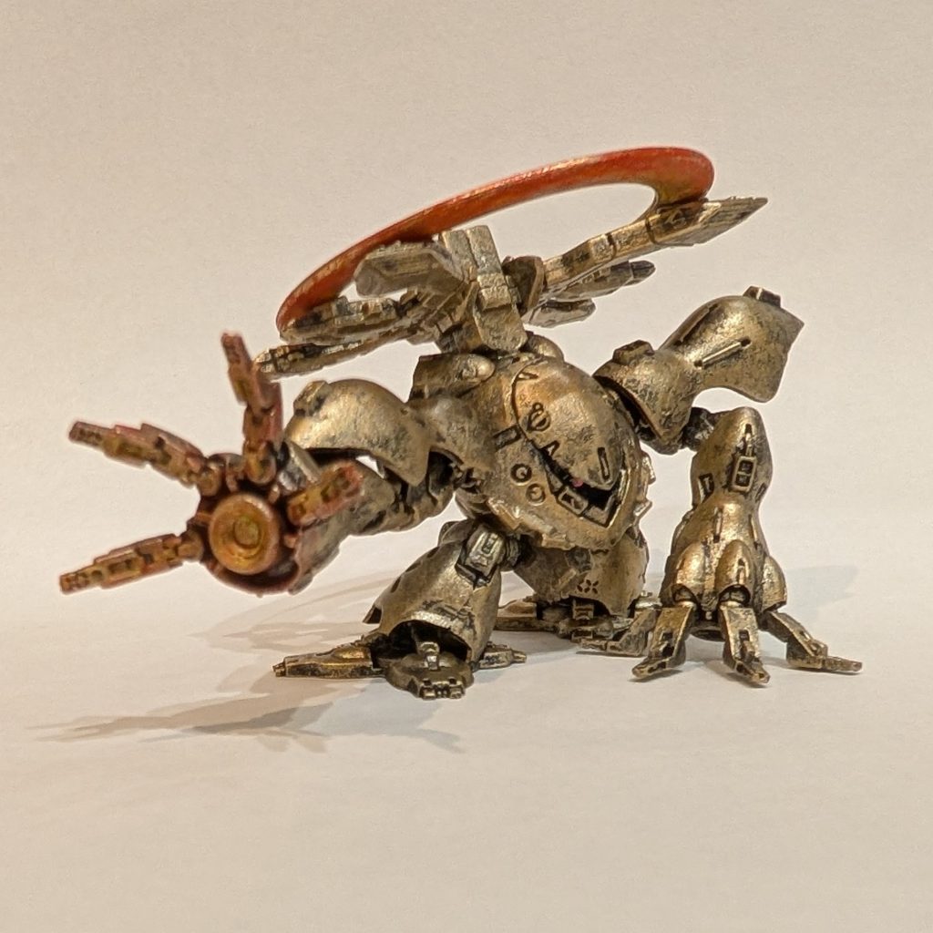 手の光ってる感じとかが全然上手くいかなかった、多分手持ちの塗料も良くなかったと思います。あとは上手い人、頼みます！