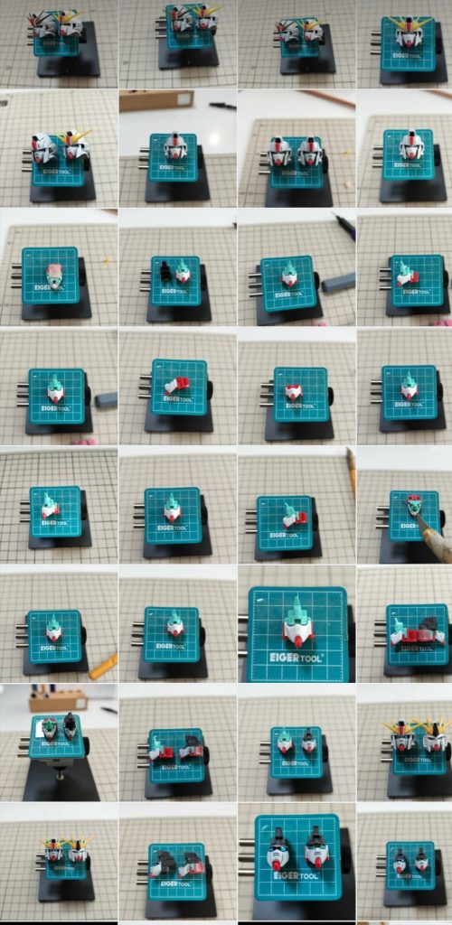 フェイス改修工程10/23 詳細を制作記録に追加しました