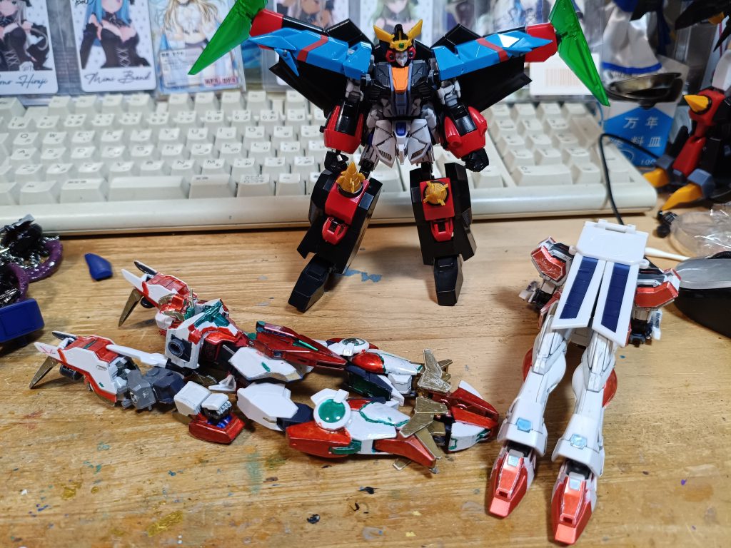 変形ガオガイガーはガオファイガーへ