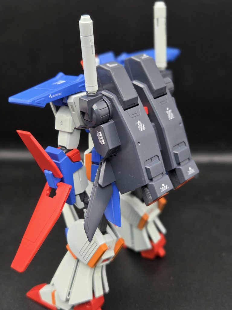 111作目　1/144 MSZ-010 ZZガンダム 全塗装–5枚目/制作者：@kjyun_choroq