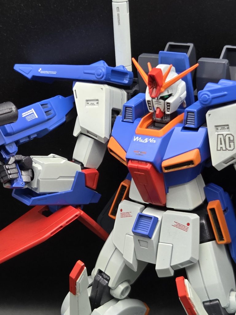 111作目　1/144 MSZ-010 ZZガンダム 全塗装–2枚目/制作者：@kjyun_choroq
