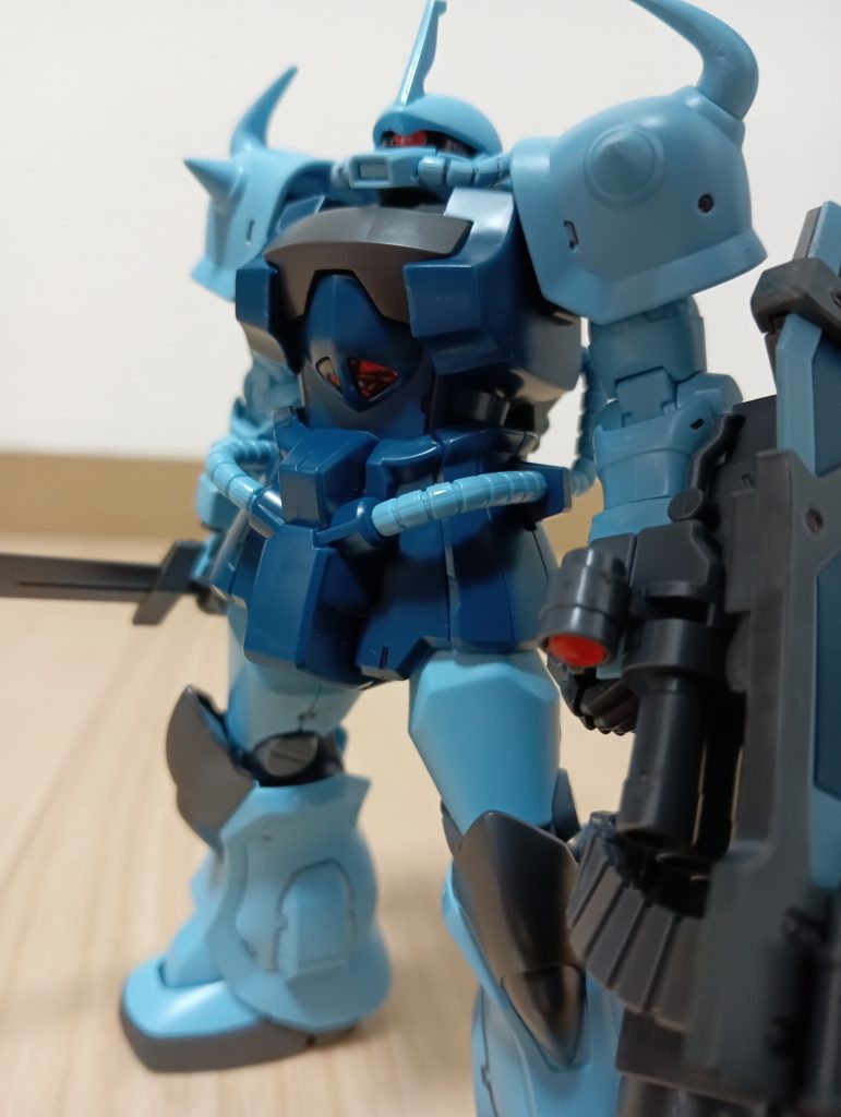 地上用の機体って、地に足をつけたポーズがとても良いと思うのです