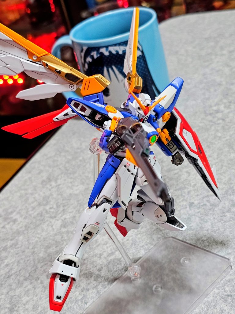 RGは色分けが優秀なので、書かないと分からないかもしれないですが、全塗装しています。