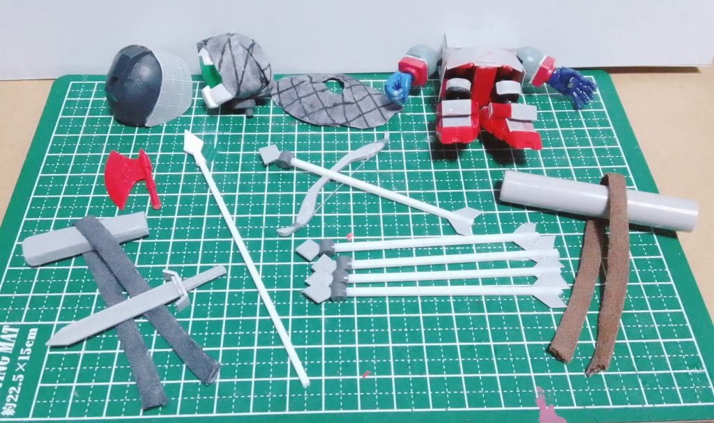 兵士ジム。昔はそんなに思い入れなかったはずなんですが今になって妙に熱量持ってすきなんだなってなりました。ここまで見て頂いて感謝です！良ければ色々ポチッとお願い致します(gandam-hand2)