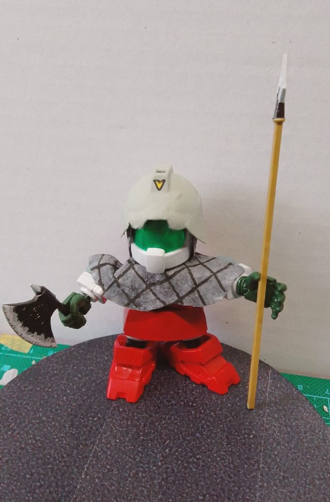 槍隊、整列！(好みで槍はウィンタージム仕様)